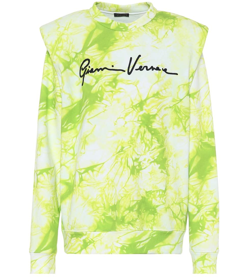 Versace tie best sale dye sweatshirt