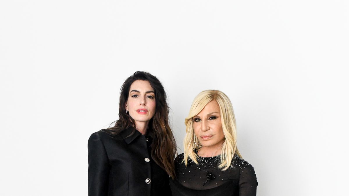 Why Donatella Versace Chose Anne Hathaway To Front A Very Personal  Collection
