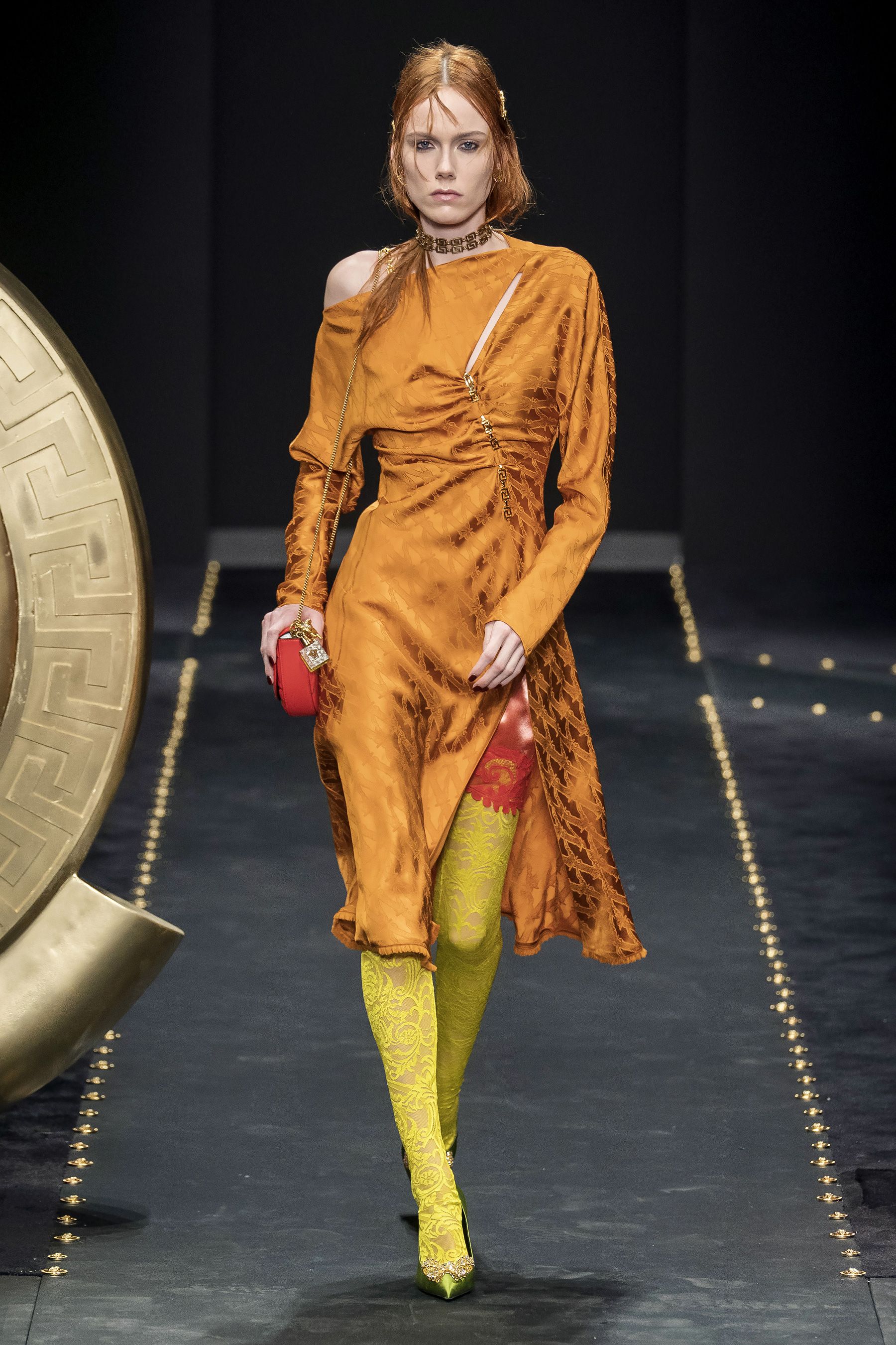 Versace 2019 ランウェイ レギンス 名作 Versace 2019 ランウェイ レギンス 名作