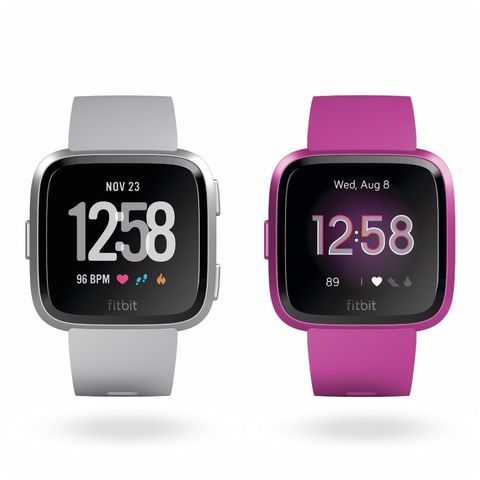 Watch, Digital clock, Pink, Gadget, Technology, Electronic device, Strap, Magenta, Analog watch, Material property, 