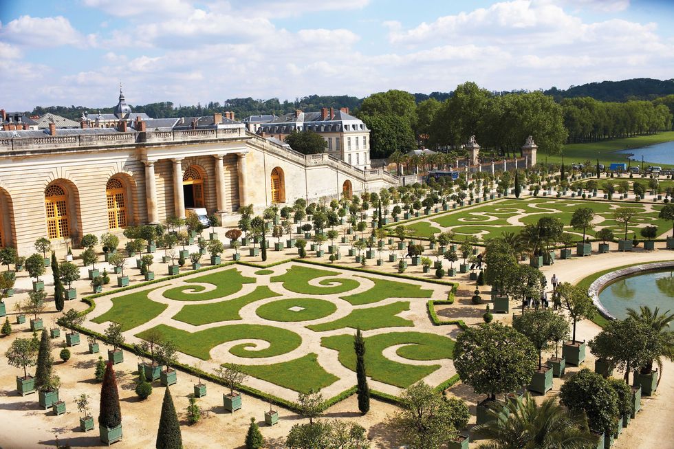 Jardines del palacio de Versalles. Francia.