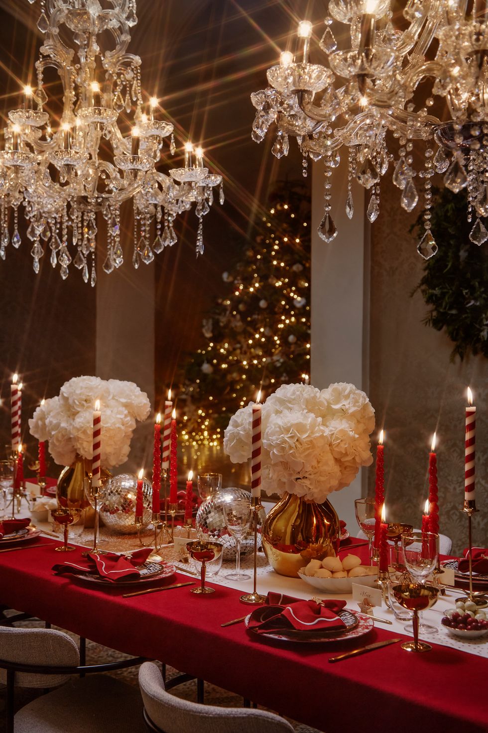 Pink Christmas Table Decorations: A Pink Wonderland Dinner - The Pink Dream