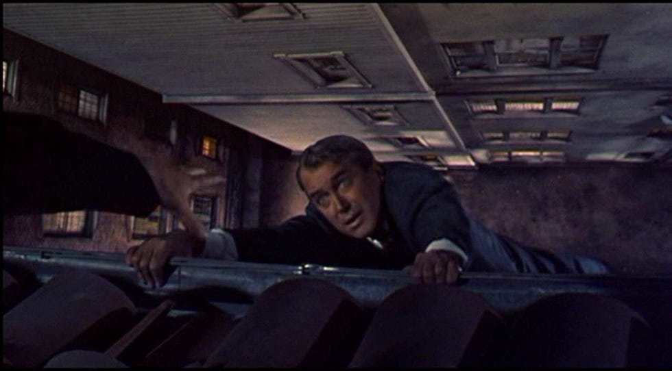 Jimmy Stewart Vertij Alfred Hitchcock