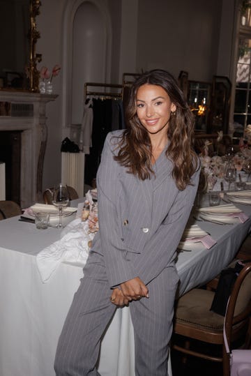 michelle keegan wears very suit