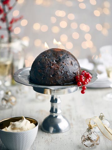 very berry christmas pudding