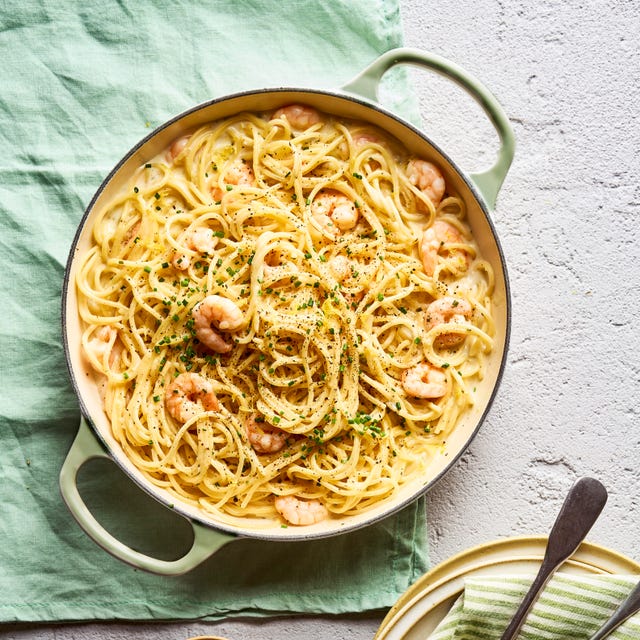 very lemony prawn pasta recipe
