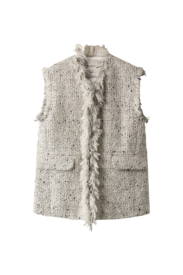 tweed vest