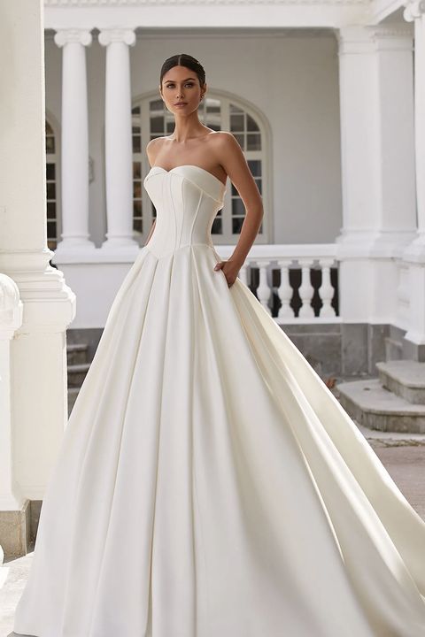 Perfecto italiano Desbordamiento 20 vestidos de novia de princesa para soñar