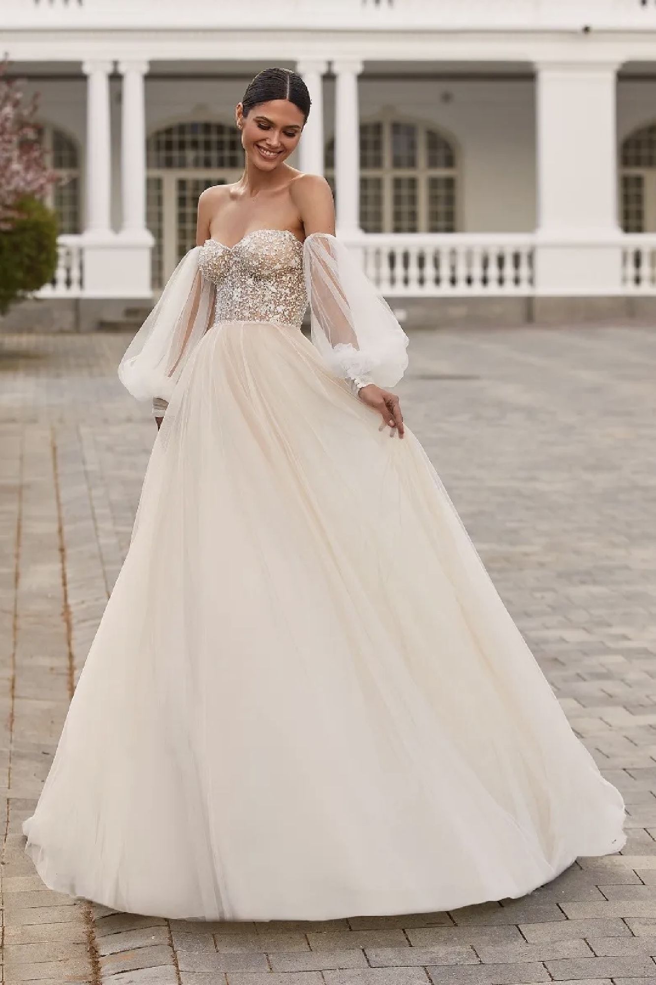 Vestidos de princesa online de novia