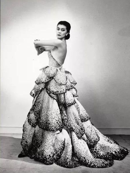el vestido junon de 1949 de christian dior