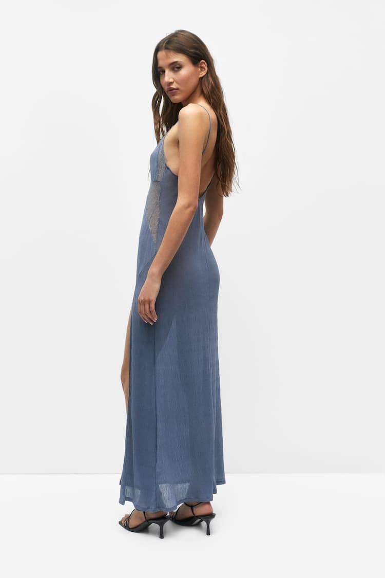 Vestido lencero pull and bear new arrivals