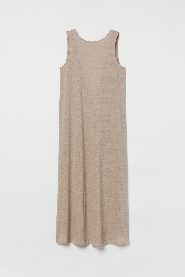 El vestido largo de punto de lino de H&M