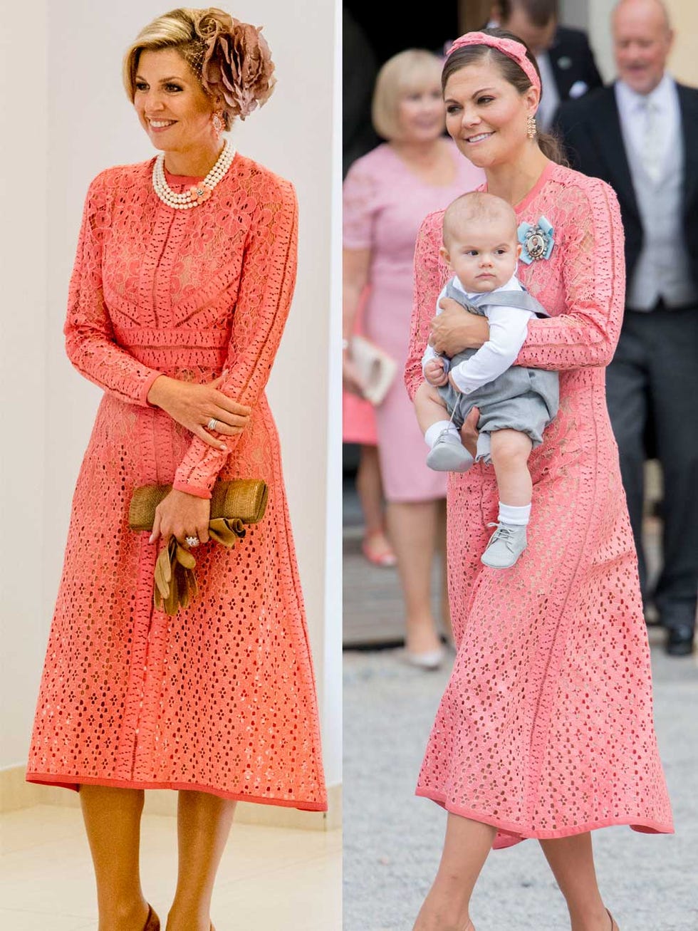 Victoria de Suecia y Lupita Nyong’o repiten vestido