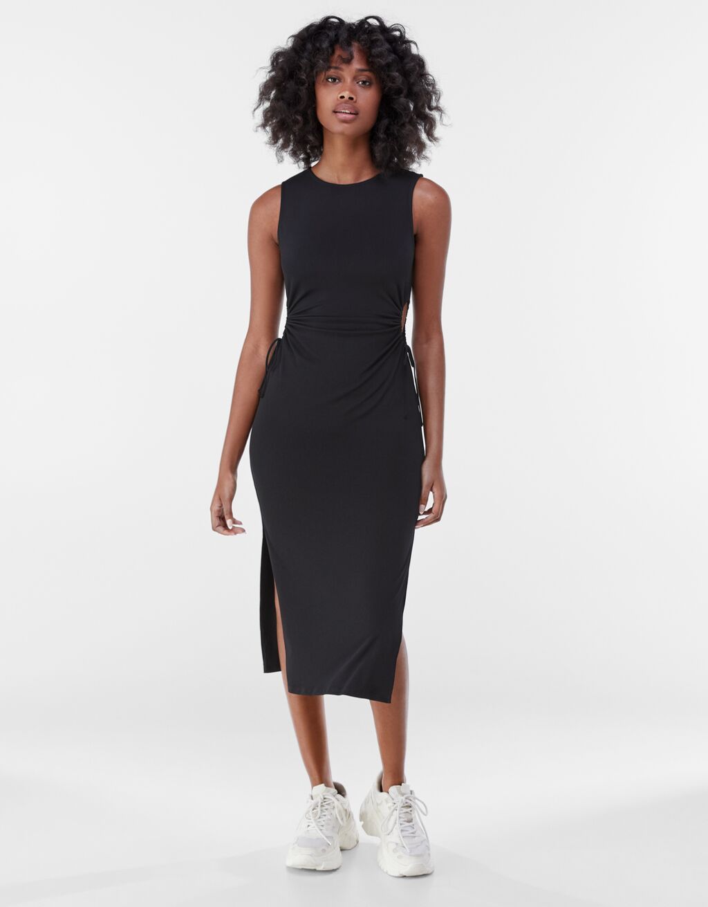 Bershka vestido online negro