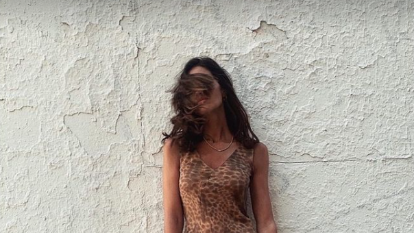 vestido sara carbonero animal print leopardo firma española rebajado