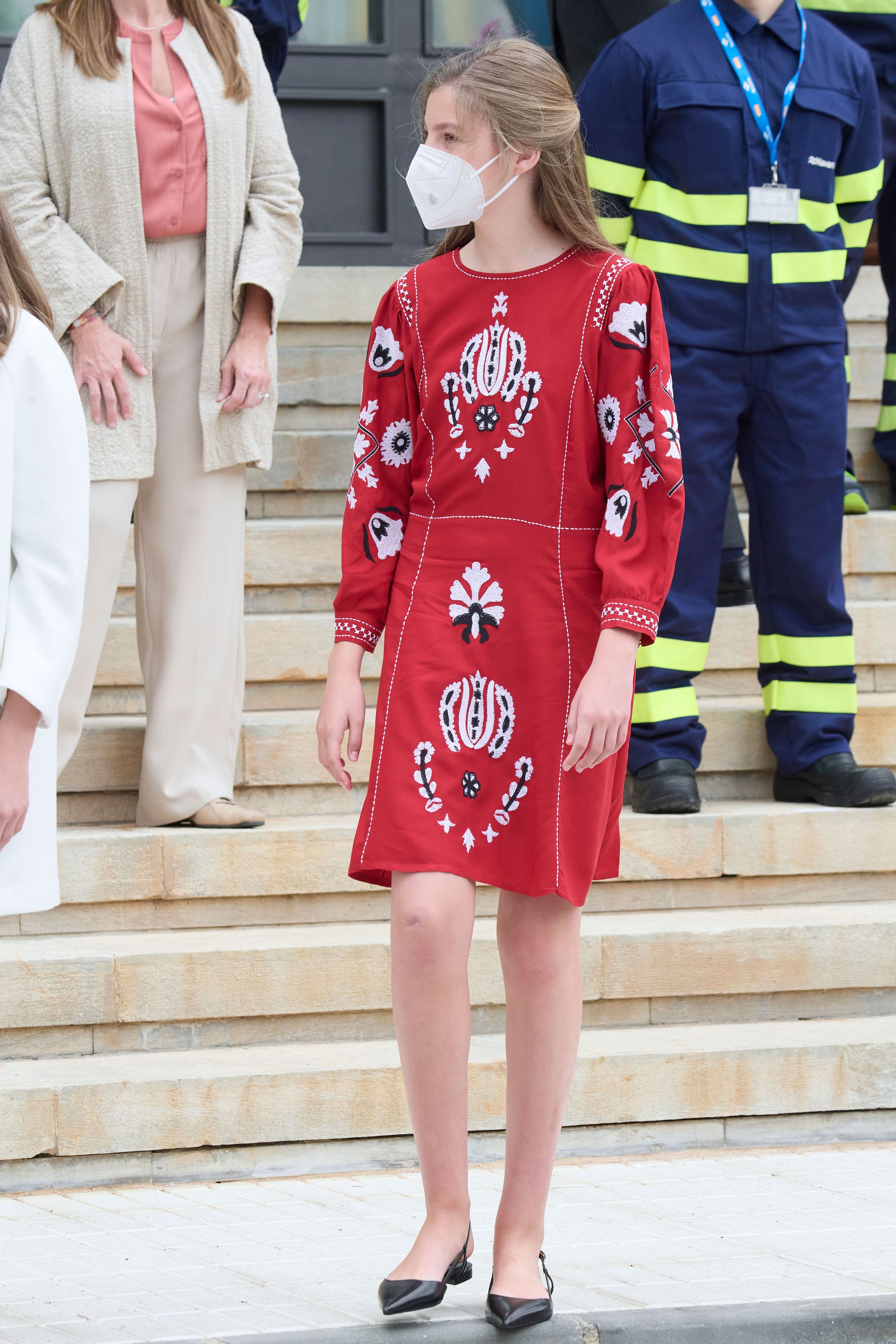 Corte Inglés vestido de Sfera de la Infanta Sofía