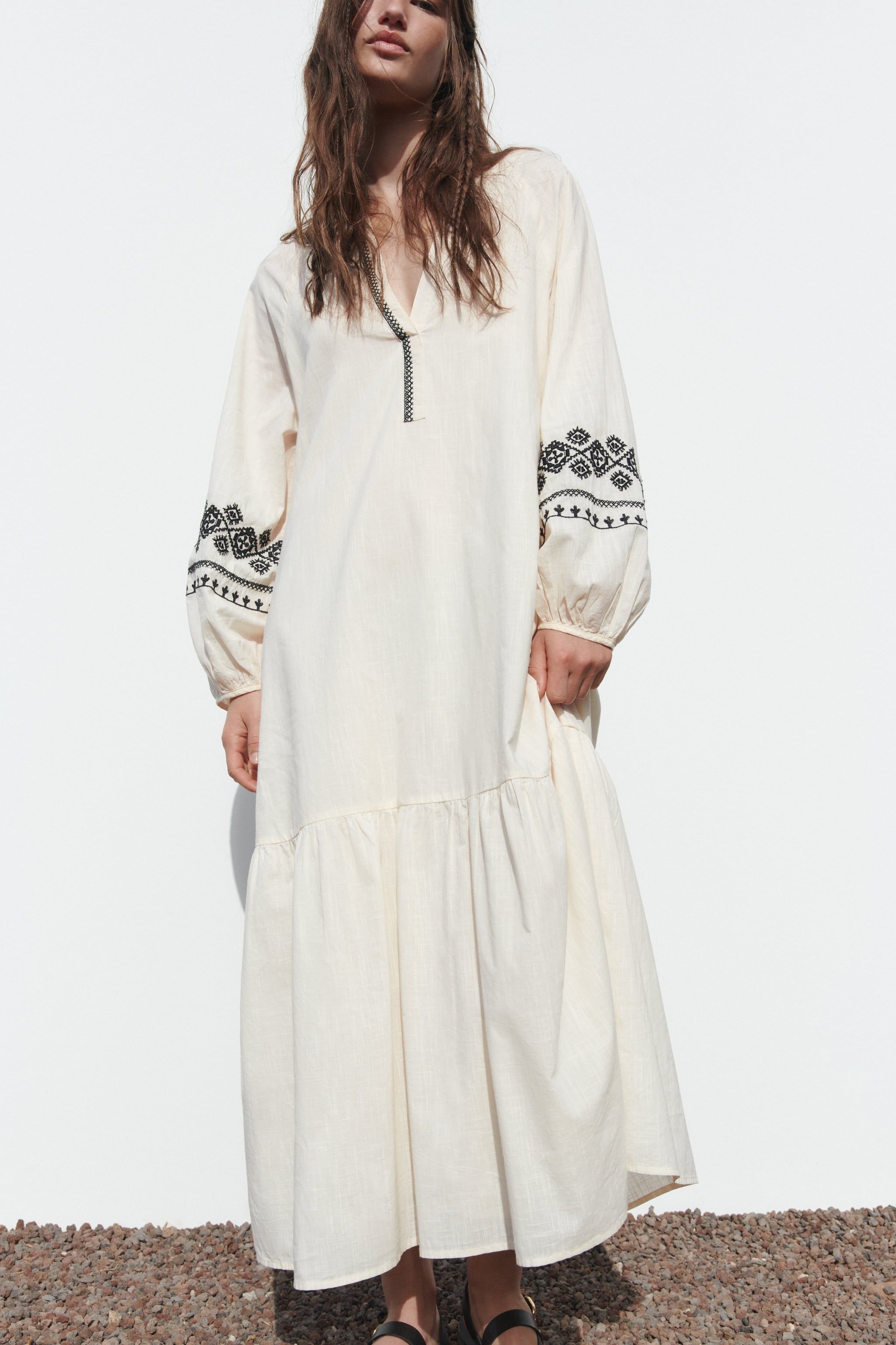 El túnica bohemio más de primavera de Zara
