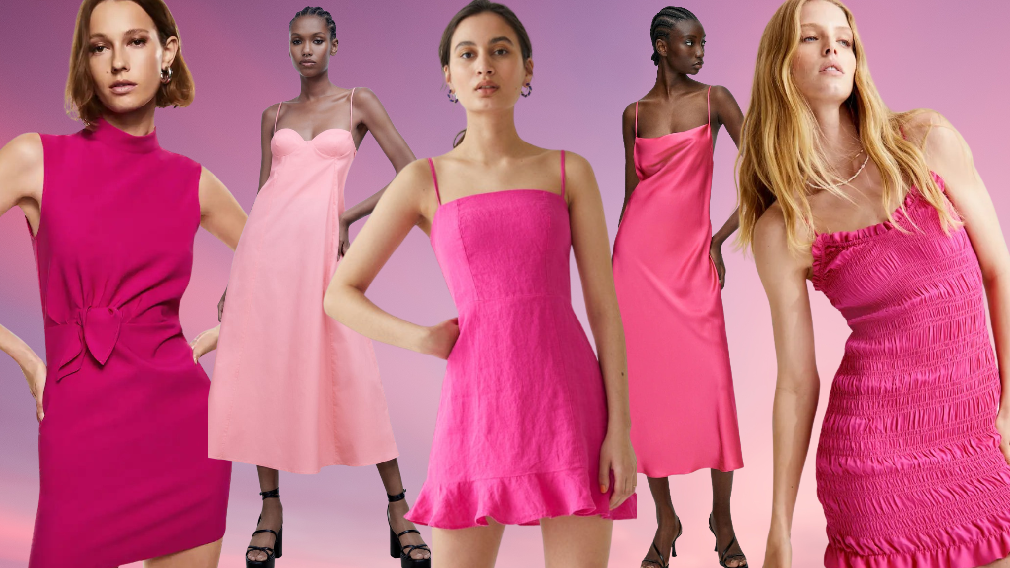 Perdido campana Shinkan 16 vestidos rosas para apuntarse al 'Barbiecore'