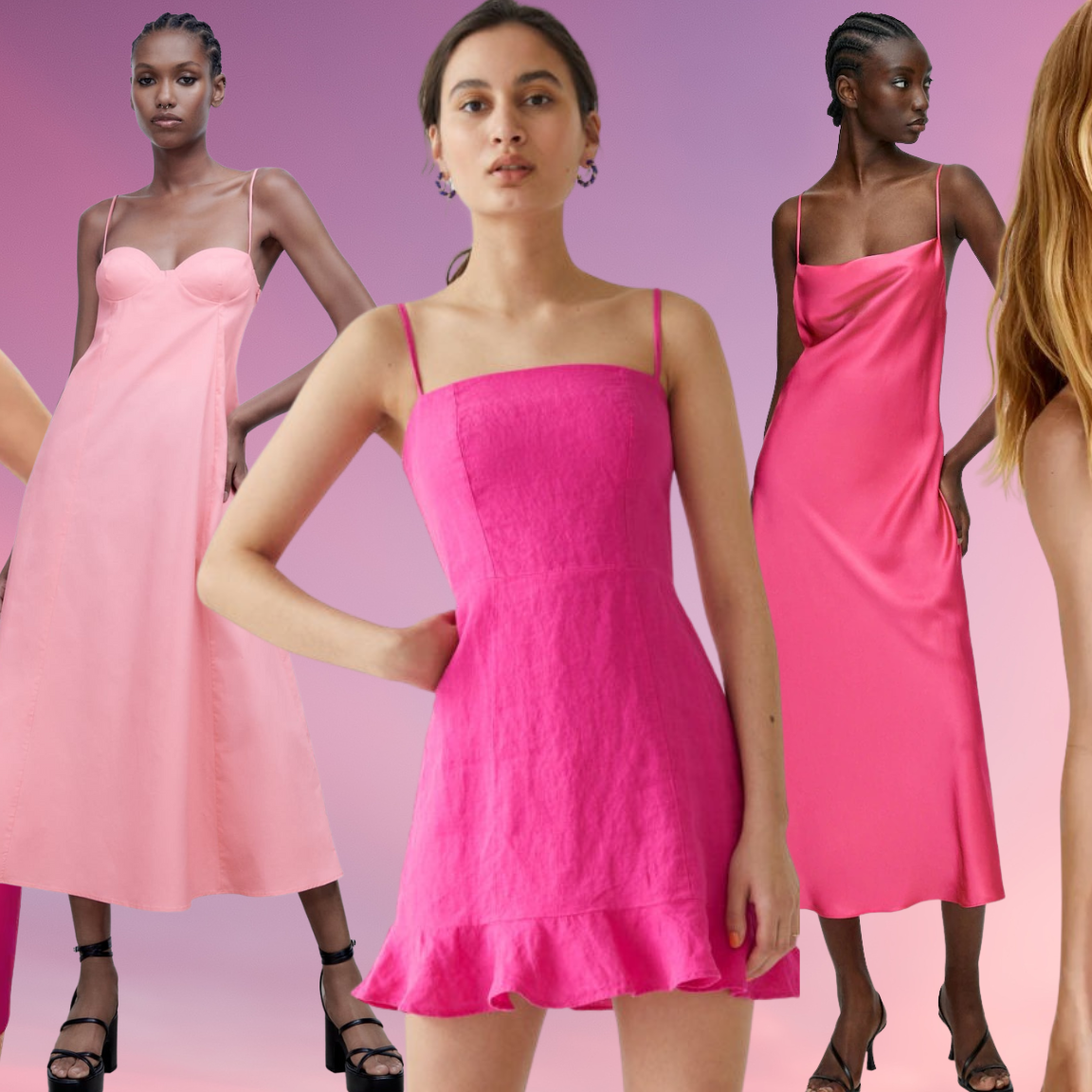 16 vestidos rosas para apuntarse al 'Barbiecore