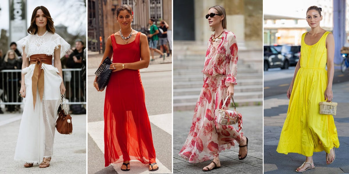 Vestidos Largos y Fluidos: Tendencias para el Verano 2025