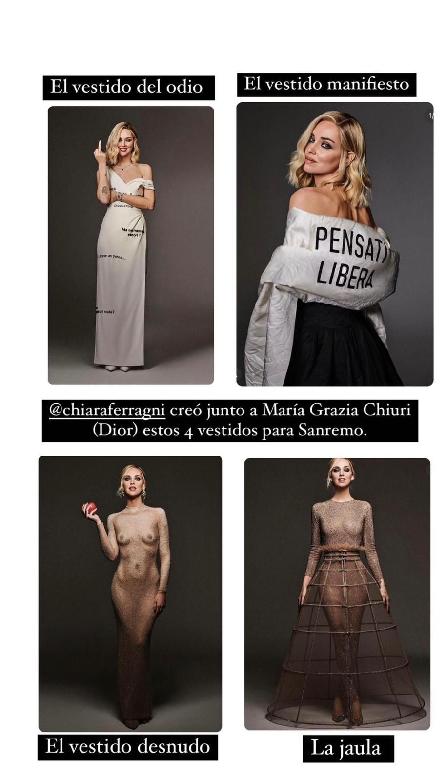 Chiara Ferragni opta por vestidos ecológicos para sus damas de honor