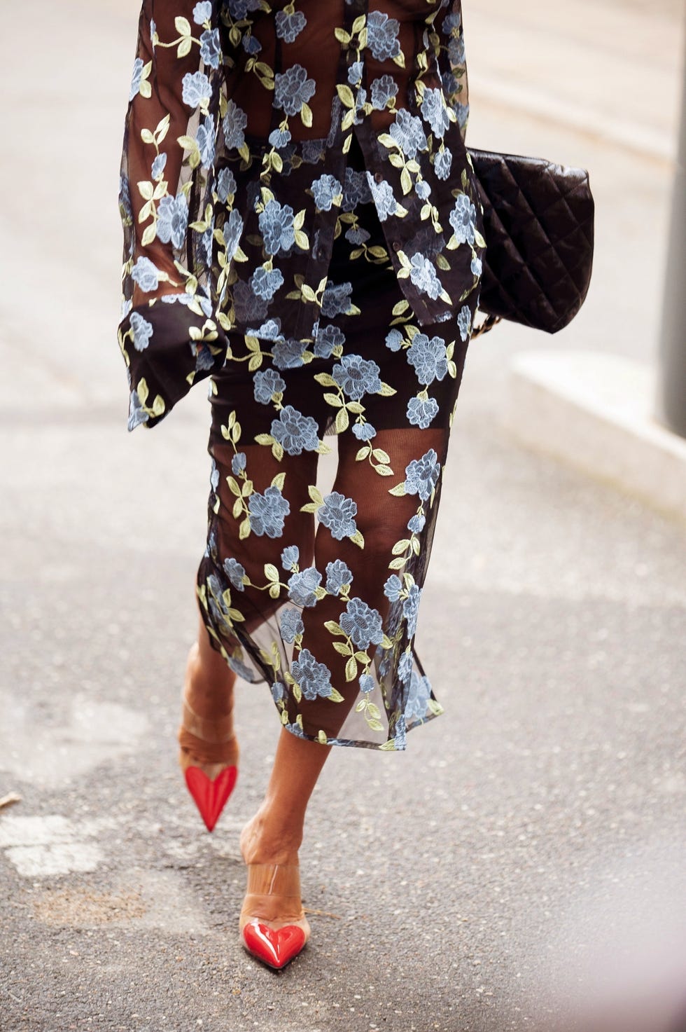 vestidos de flores tendencia