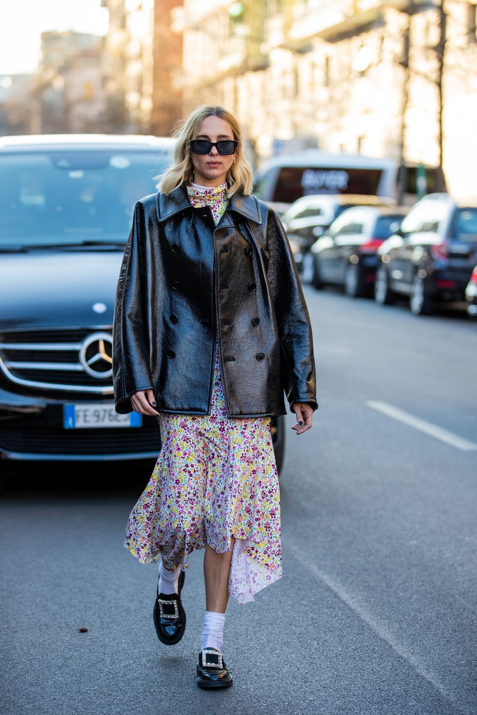 vestidos de flores tendencia