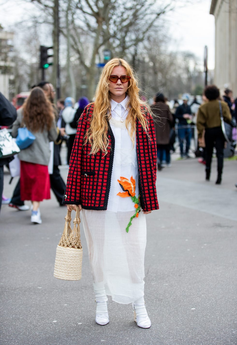 vestidos de flores tendencia
