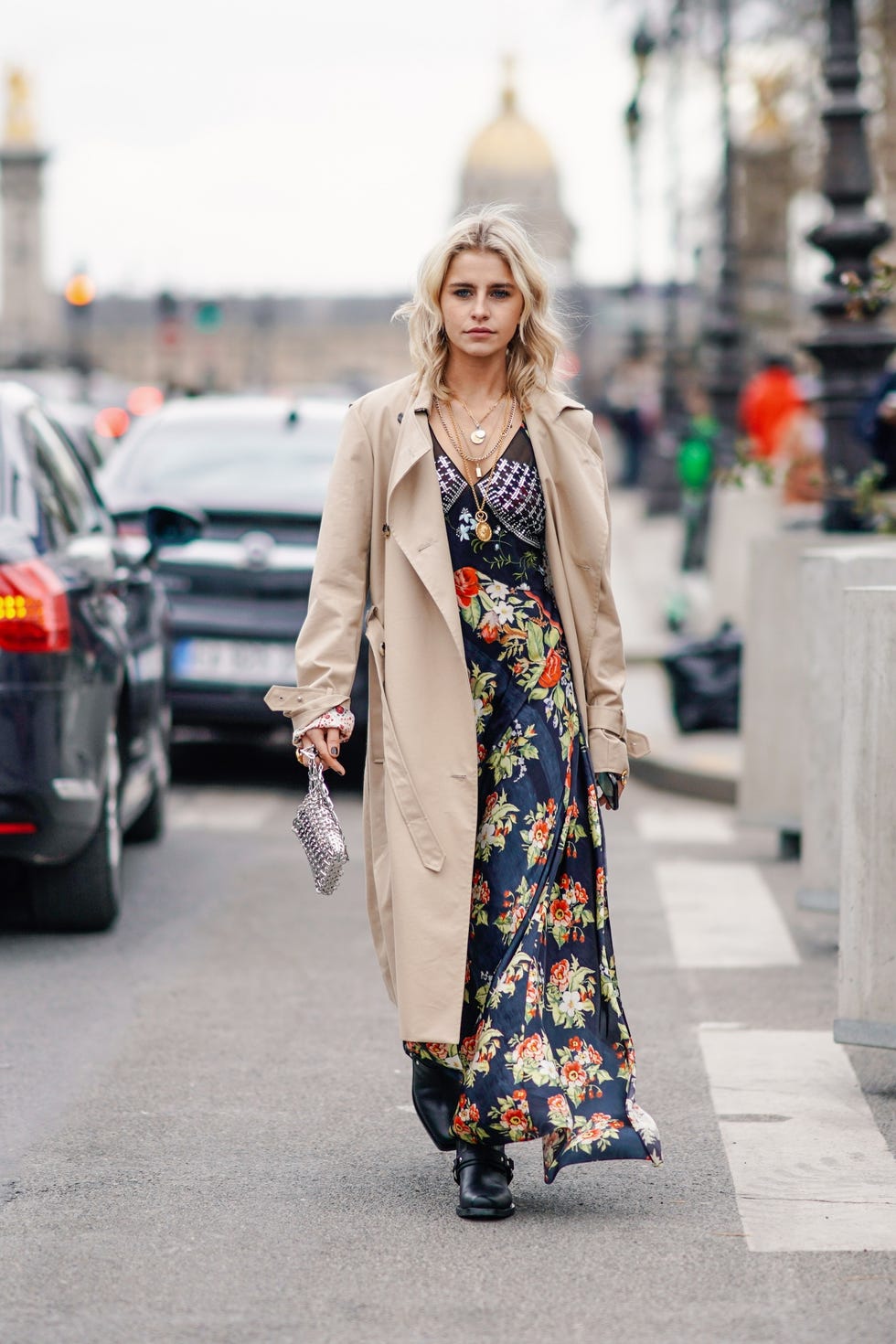 vestidos de flores tendencia