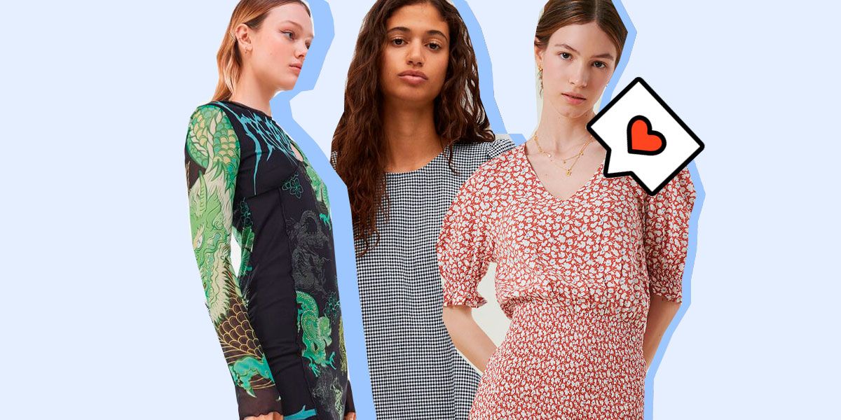 Los vestidos más de moda de la primavera 2021 vistos en Zara, Stradivarius, H&M...