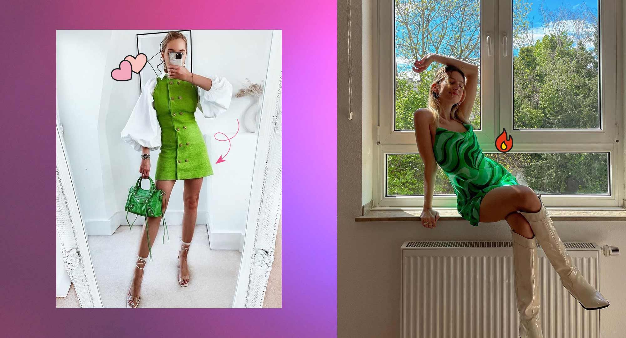 Relámpago Ordenado afijo Zara tiene los 5 vestidos verdes que son tendencia en TikTok
