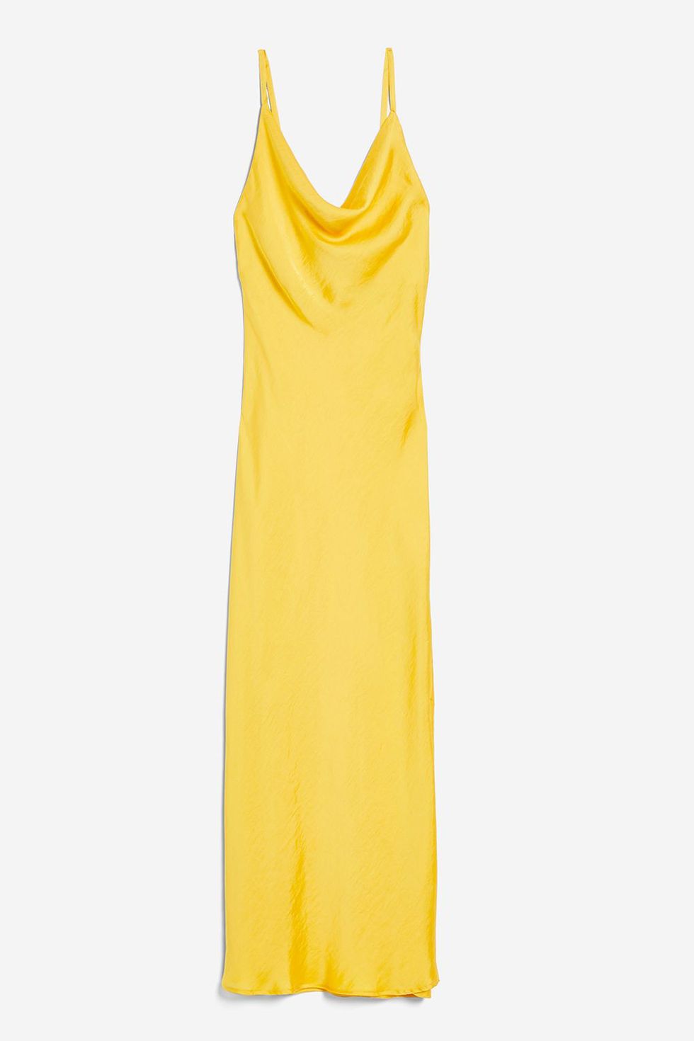 Clothing, Day dress, Yellow, Dress, Active tank, Cocktail dress, Sleeveless shirt, One-piece garment, Neck, Cover-up, 