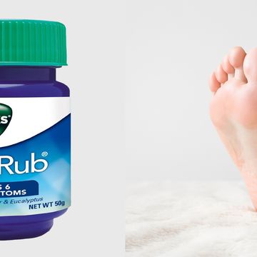 Can applying Vicks VapoRub to your feet really cure a cough?