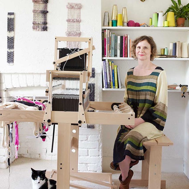 winner in the Textile design category: Vicky Cowin