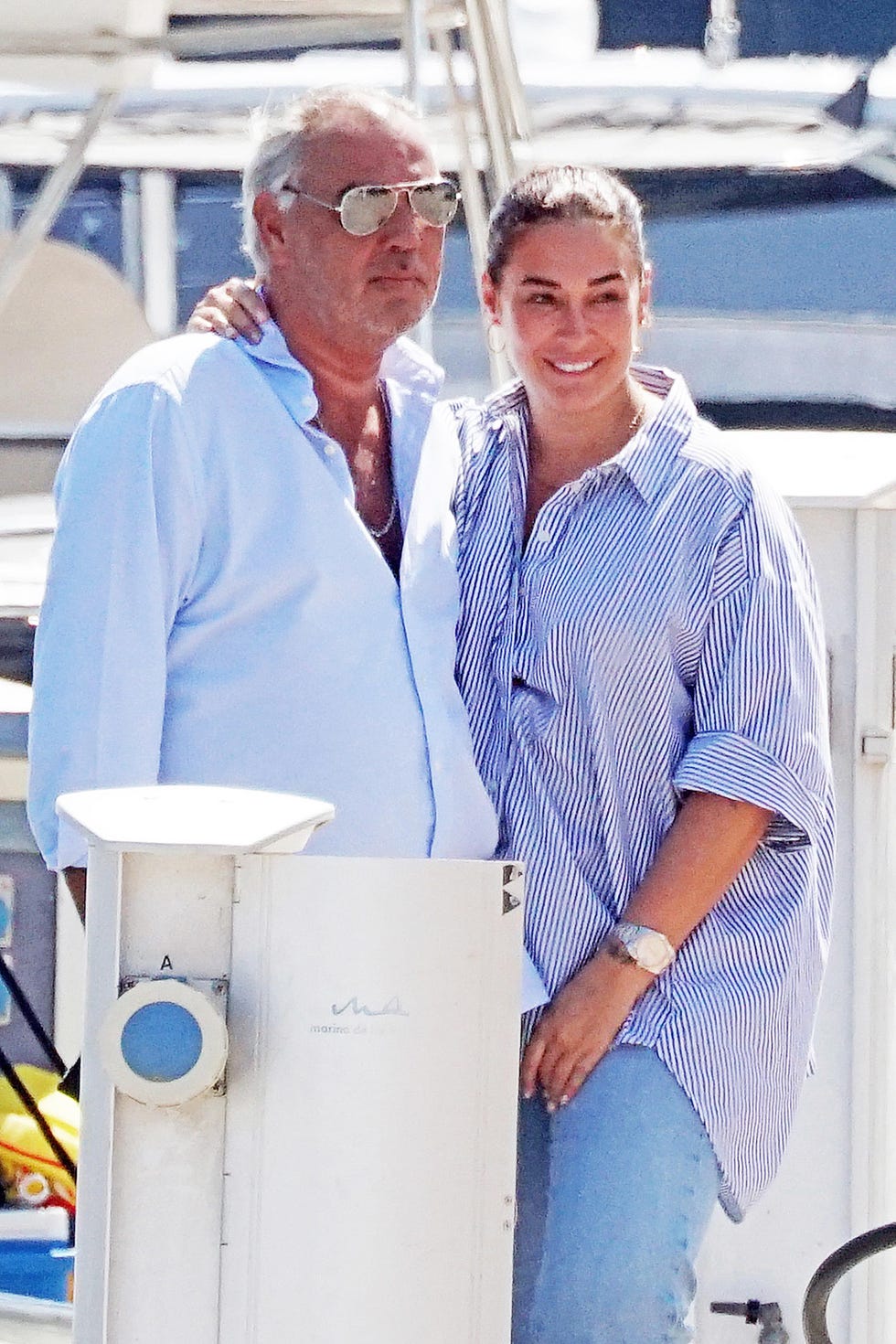 vicky martín berrocal y joao viegas en formentera en agosto 2019