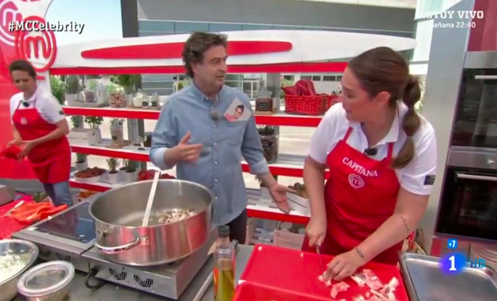 Pepe Rodríguez ataque Vicky Martín Berrocal MasterChef Celebrity