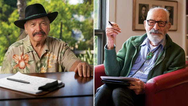 victor villaseñor and editor marc jaffe