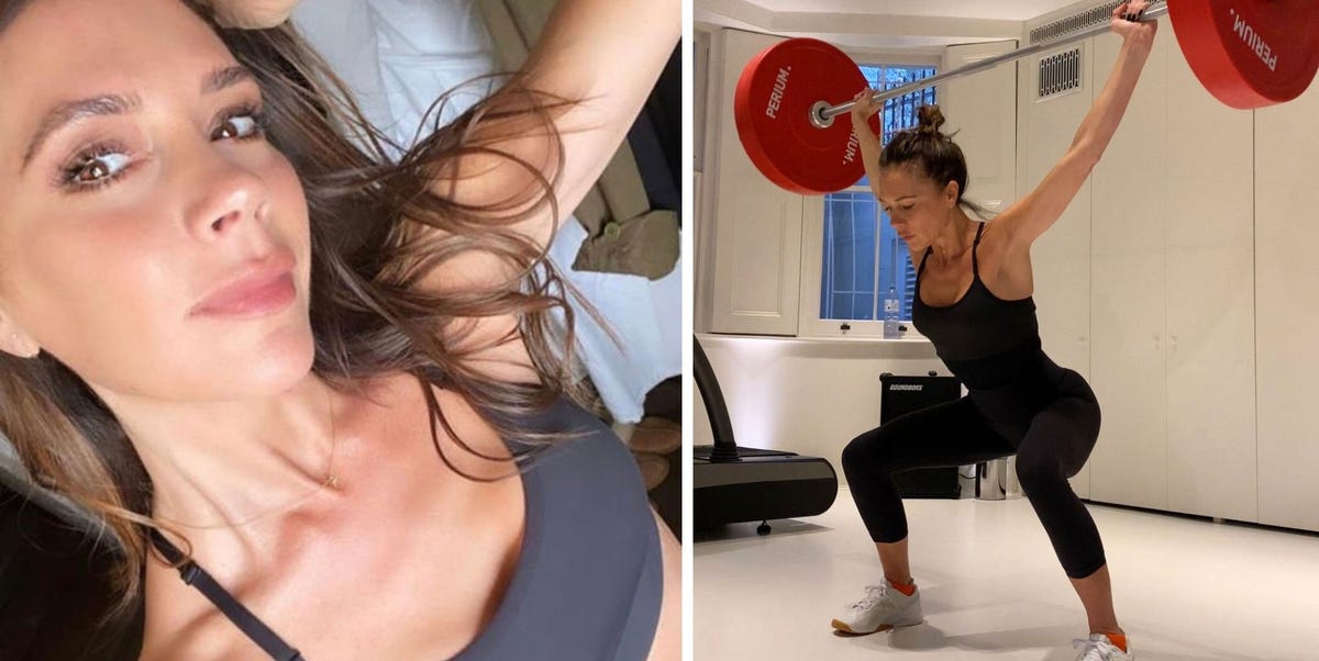 Victoria Beckham's arms look stronger than ever, two years after starting weightlifting