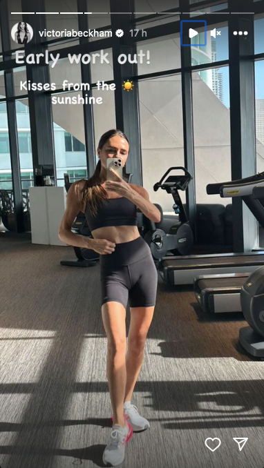 los abdominales de victoria beckham