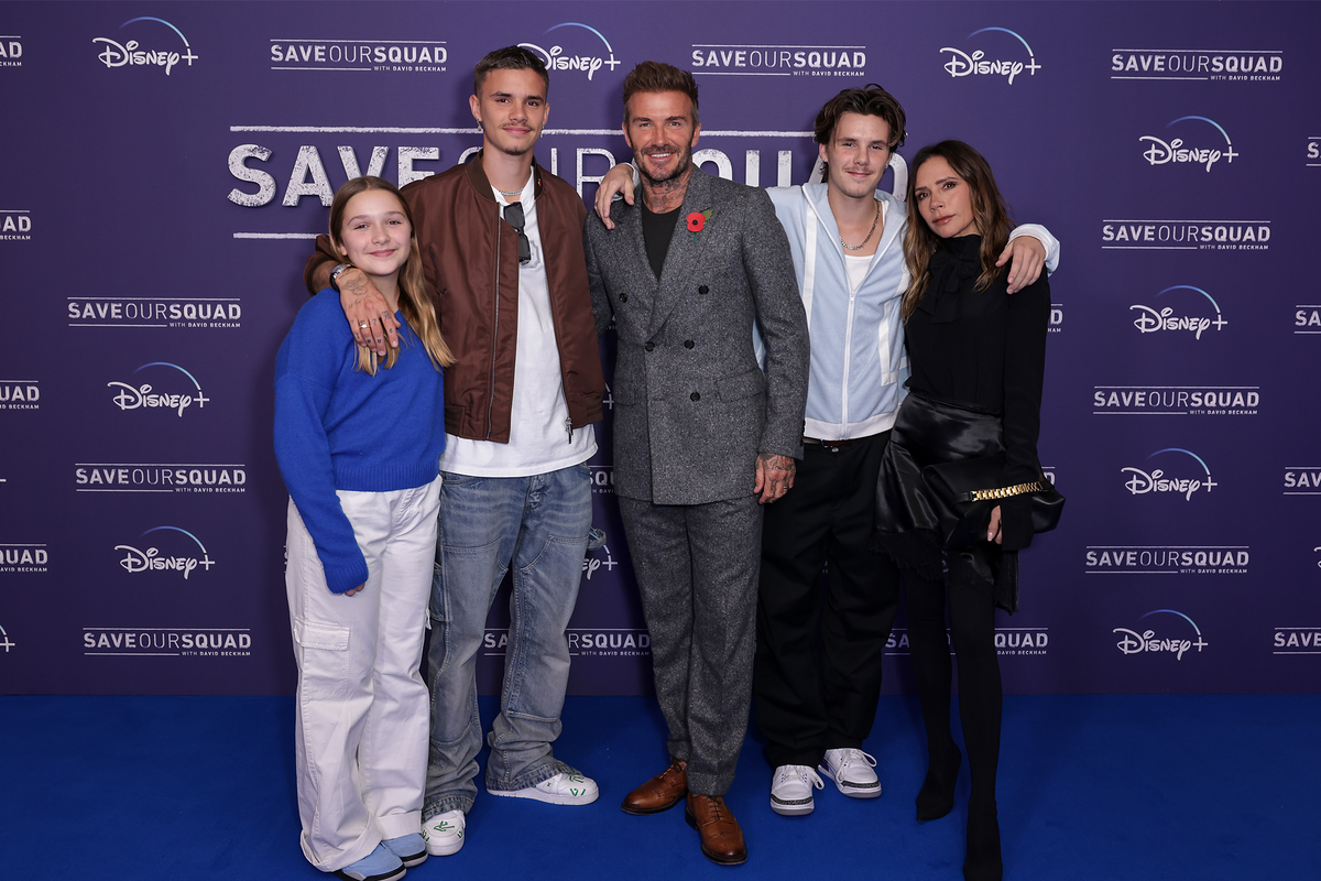 victoria beckham family photos