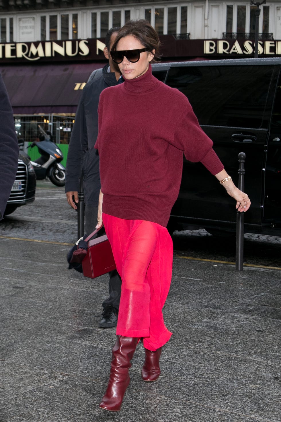 Victoria Beckham en Paris en mayo de 2017