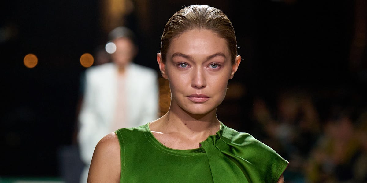 Victoria Beckham Reimagines Keira Knightley's Iconic 'Atonement' Green Dress For Gigi Hadid