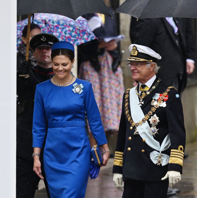 King Carl XVI Gustaf and Crown Princess Victoria of Sweden Have