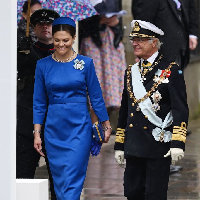 King Carl XVI Gustaf and Crown Princess Victoria of Sweden Have