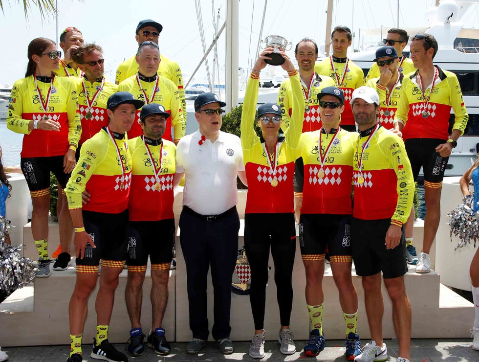 Charlene de Mónaco, carrera benéfica en bici