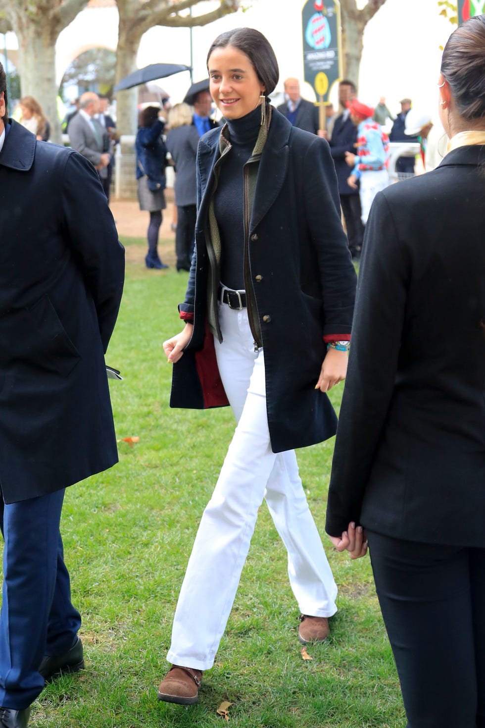 Victoria Federica en las carreras de caballos de Madrid
