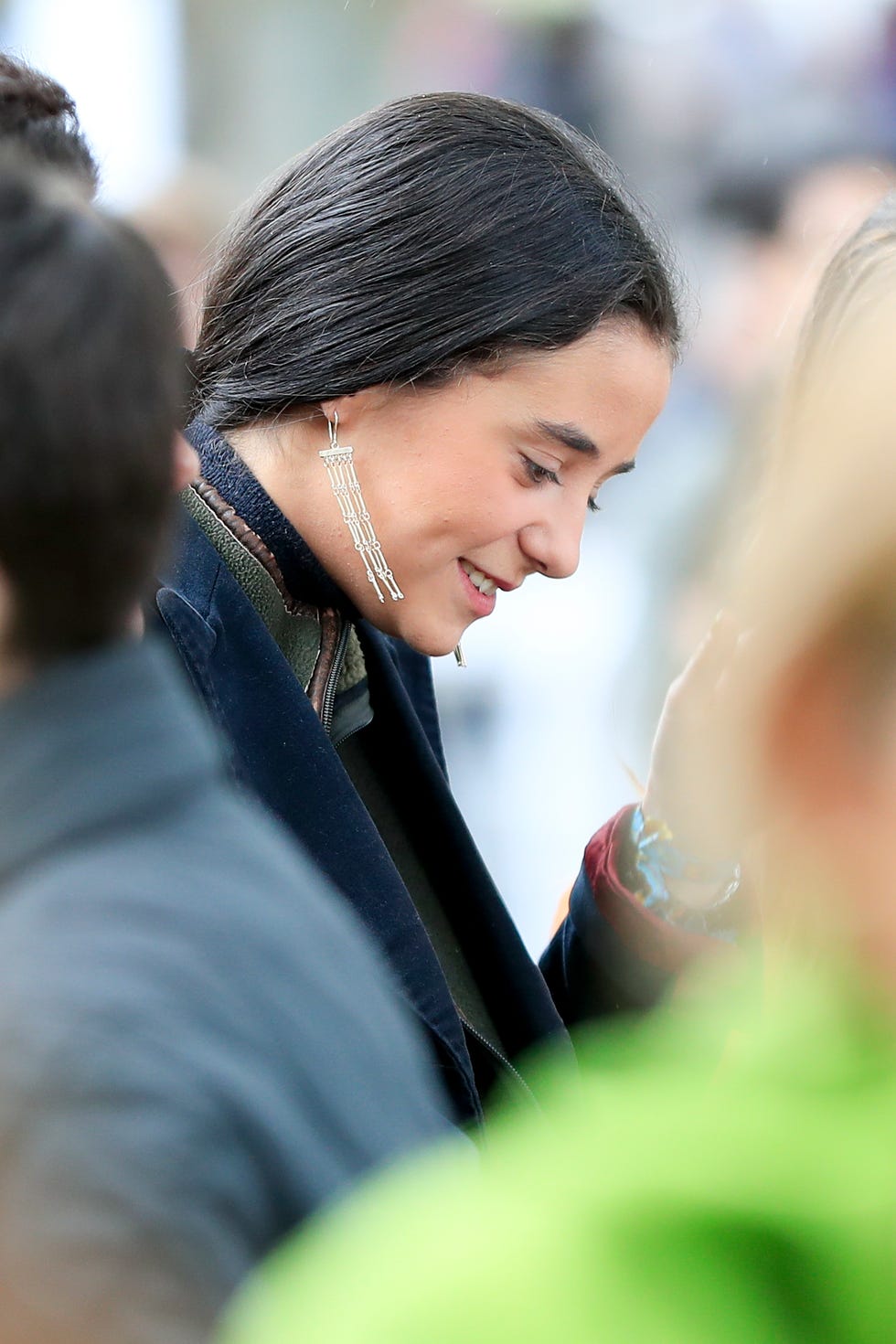 Victoria Federica de Marichalar en las carreras de caballos en Madrid