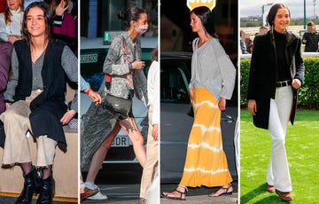 Footwear, Trousers, Outerwear, Fashion accessory, Style, Street fashion, Bag, Fashion, Luggage and bags, Collage, 