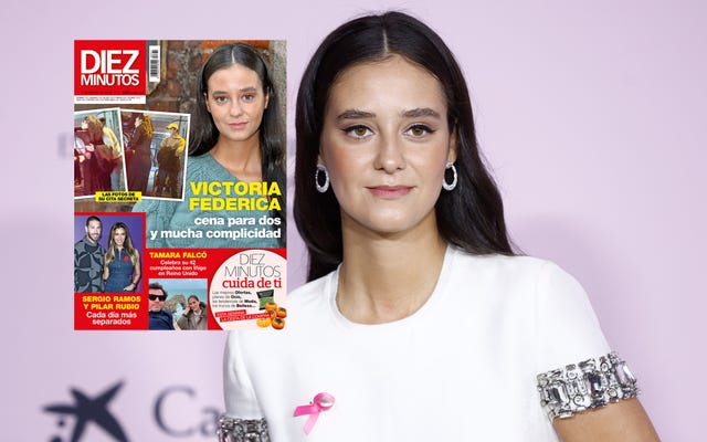 portada de la revista diez minutos, numero 3771, con victoria federica y su cita por madrid con un acompanante