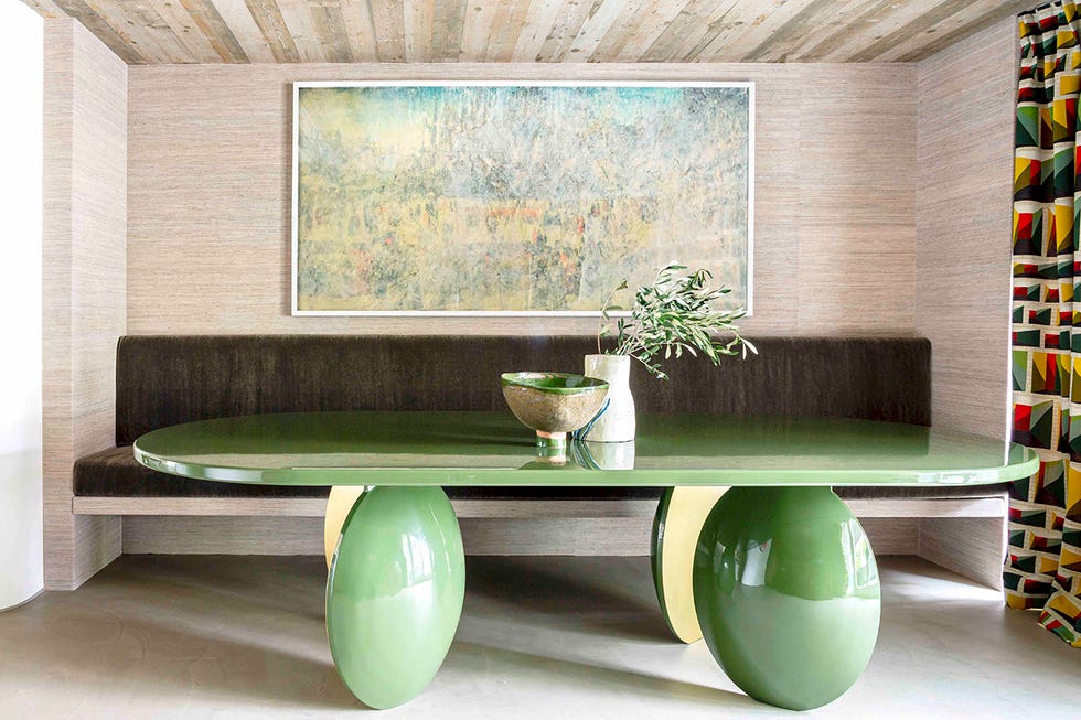 victoriamaria home zurich dining room table green